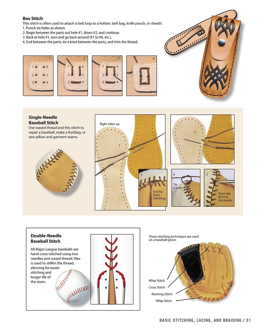 48 pages Get Started in Leather Crafting: Step-by-Step Techniques and Tips for Crafting Success (Design Originals) Beginner-Friendly Projects, Basics of Leather Preparation, Tools, Stamps, Embossing, & More